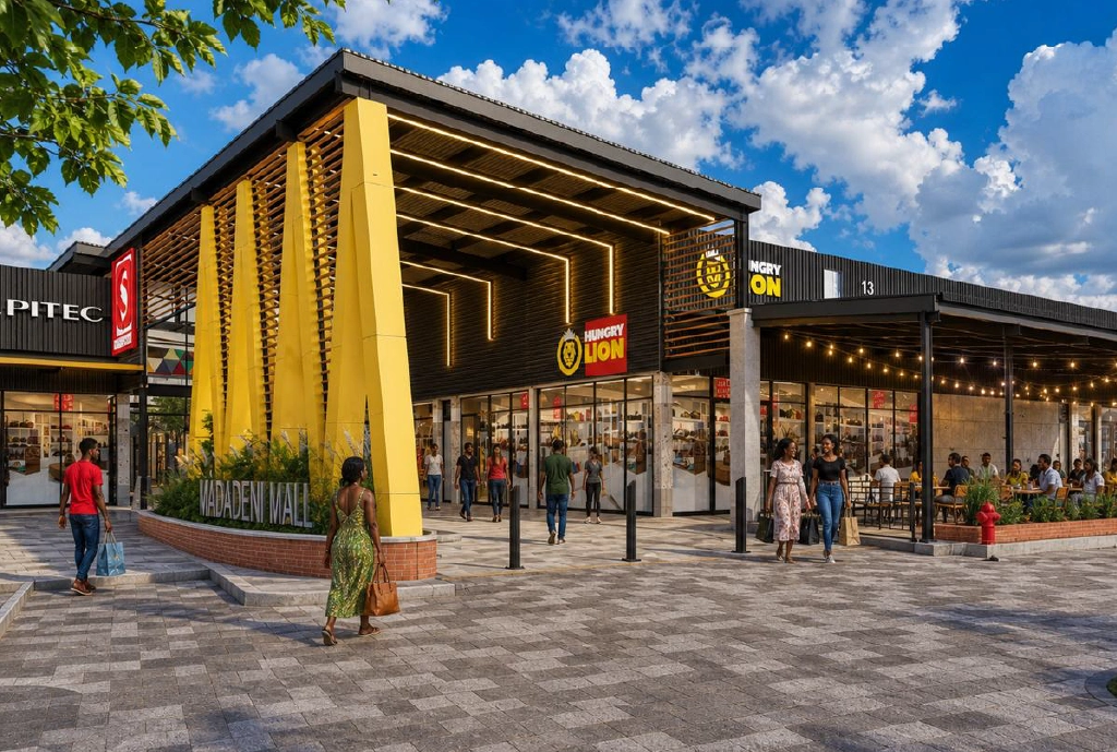 Madadeni Mall entrance render