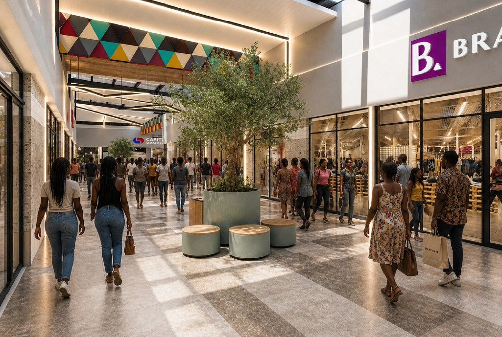 Madadeni Mall interior render
