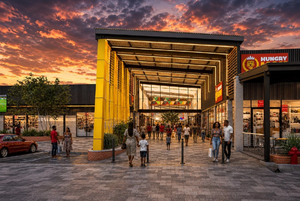 Madadeni Mall entrance render 2